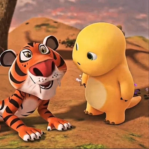 dino kuning sticker 9