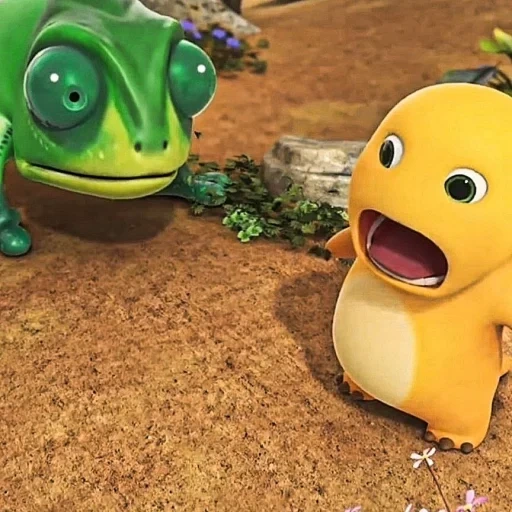 dino kuning sticker 82