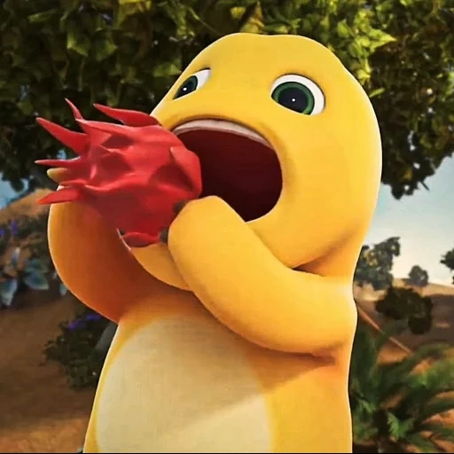 dino kuning sticker 91