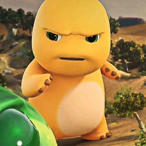 dino kuning sticker 92