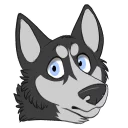 Dirty Husky by Paper-Wings Telegram sticker pack