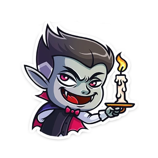 Count Dracula :: @TgSticker Telegram sticker pack