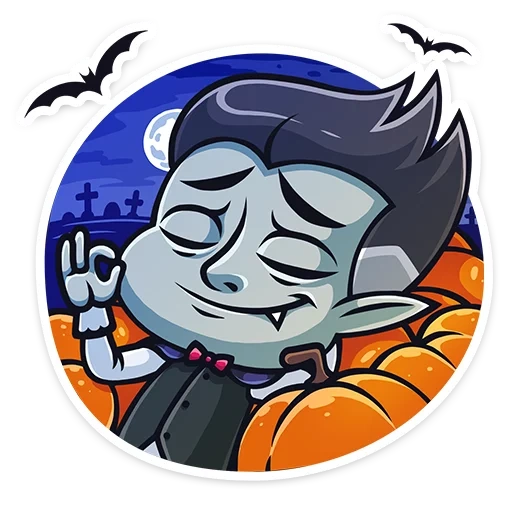 Count Dracula :: @TgSticker sticker 5