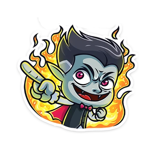 Count Dracula :: @TgSticker sticker 6
