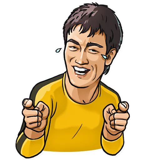 Bruce Lee Telegram sticker pack
