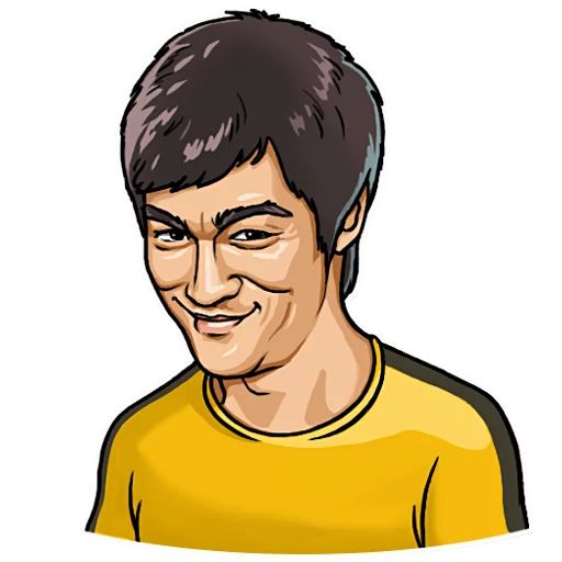 Bruce Lee sticker 14