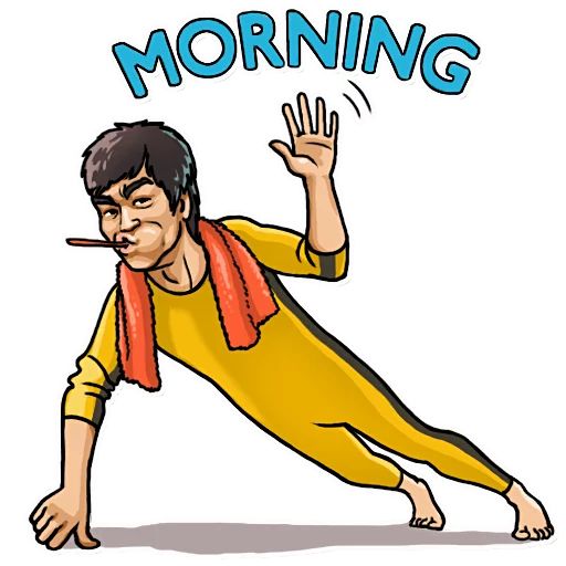 Bruce Lee sticker 18