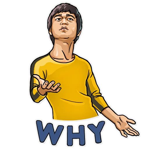 Bruce Lee sticker 22