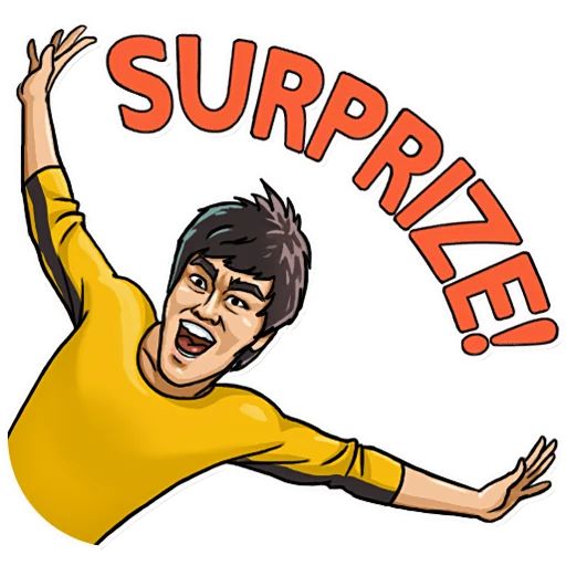 Bruce Lee sticker 32