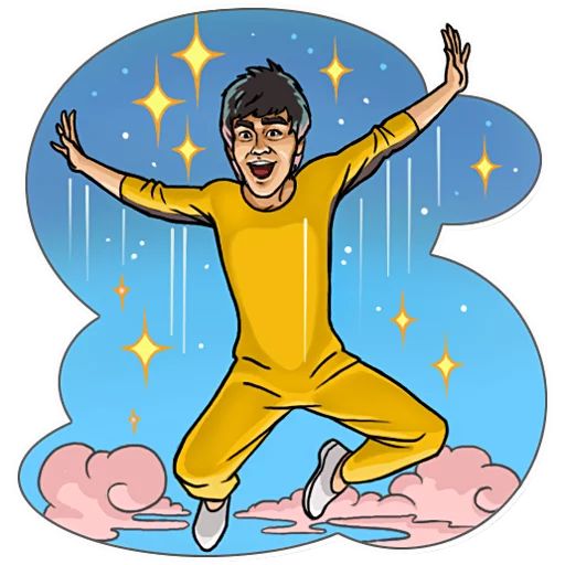 Bruce Lee sticker 34