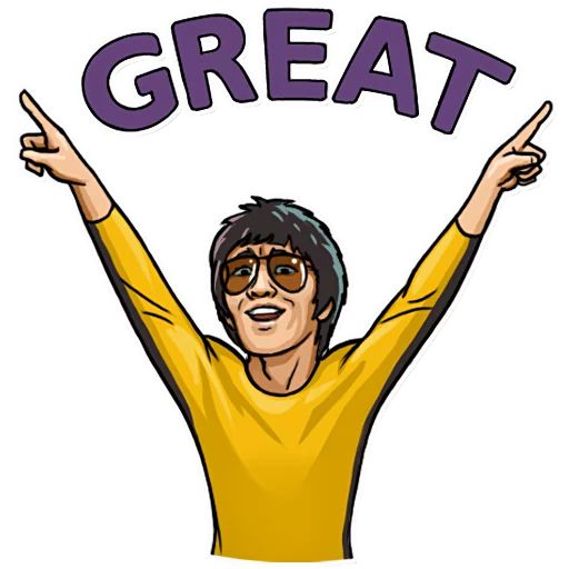 Bruce Lee sticker 40