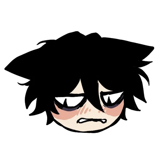 Edgy catboy sticker 31