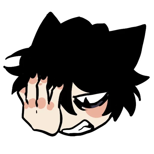 Edgy catboy sticker 33