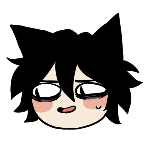 Edgy catboy sticker 40