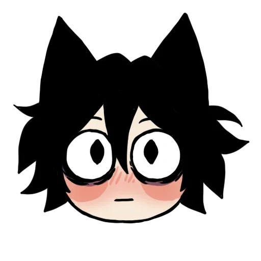 Edgy catboy sticker 41