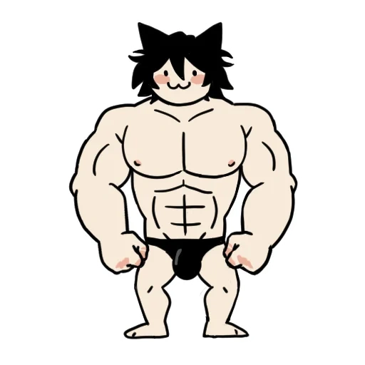 Edgy catboy sticker 42