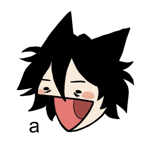 Edgy catboy sticker 48