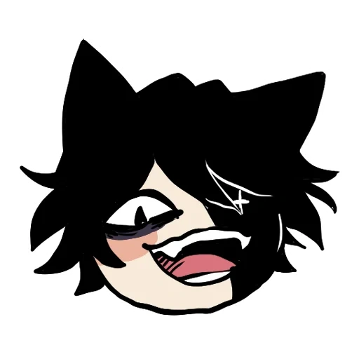 Edgy catboy sticker 49