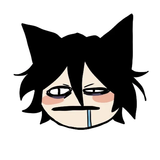 Edgy catboy sticker 7