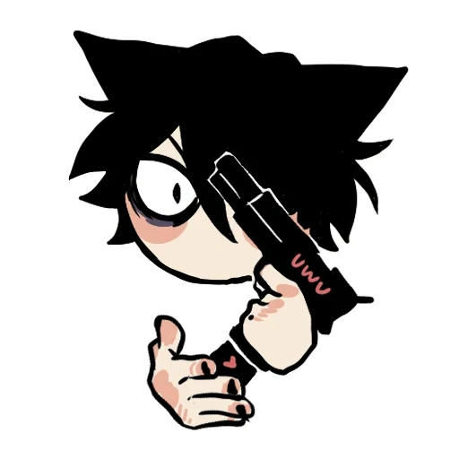 Edgy catboy sticker 10