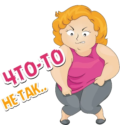Толстяки @want_stickers sticker 22