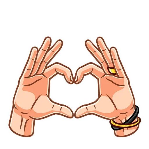 Жесты Telegram sticker pack