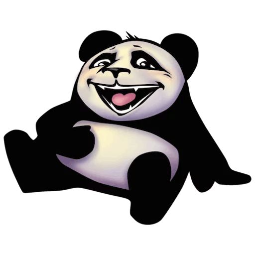 Funny Panda - @StickerManya Telegram sticker pack