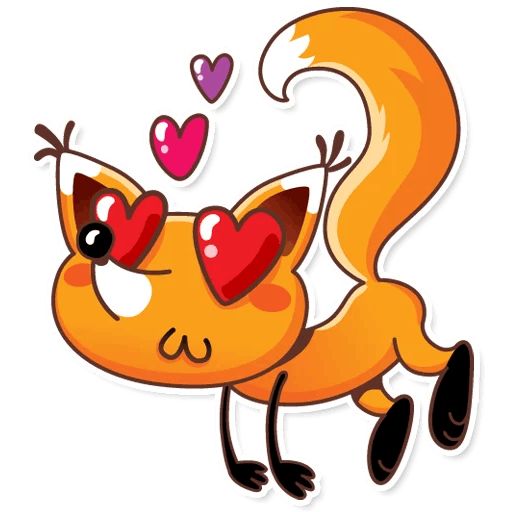 Ticky the Fox Telegram sticker pack