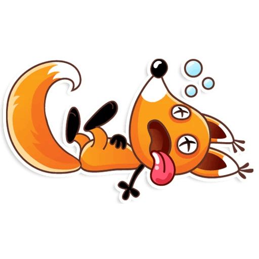 Ticky the Fox sticker 4