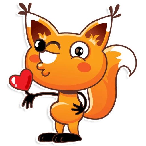 Ticky the Fox sticker 5