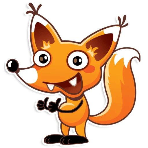 Ticky the Fox sticker 7