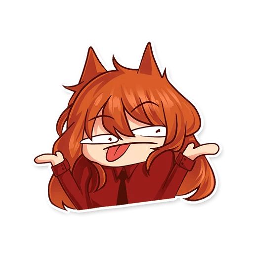 Ginger Ann Telegram sticker pack