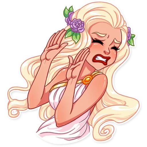 Влюбленная девушка sticker 12