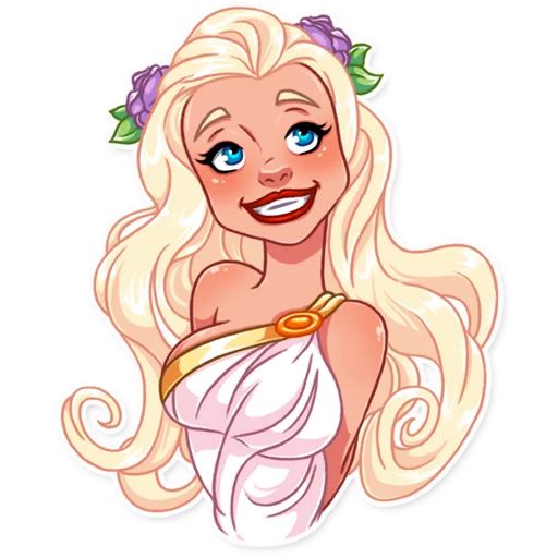 Влюбленная девушка sticker 15