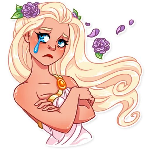 Влюбленная девушка sticker 16