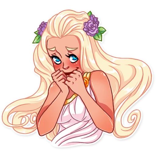 Влюбленная девушка sticker 20