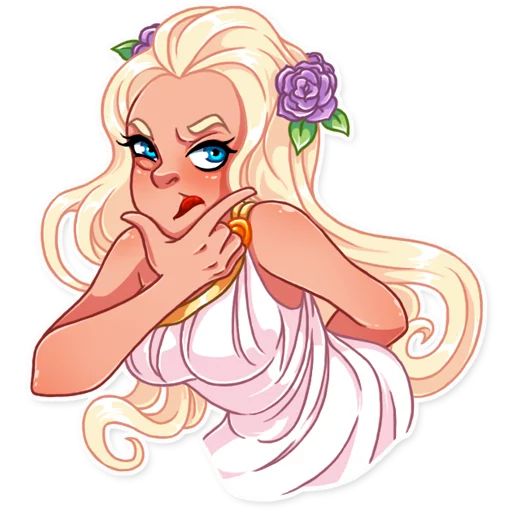 Влюбленная девушка sticker 22