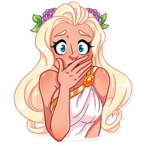 Влюбленная девушка sticker 30