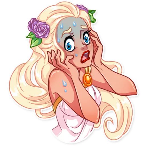 Влюбленная девушка sticker 4