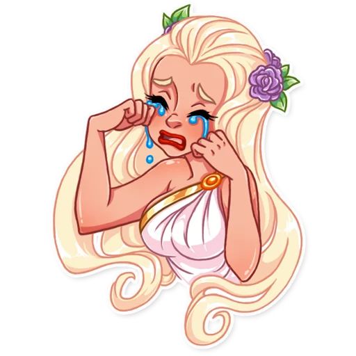 Влюбленная девушка sticker 9