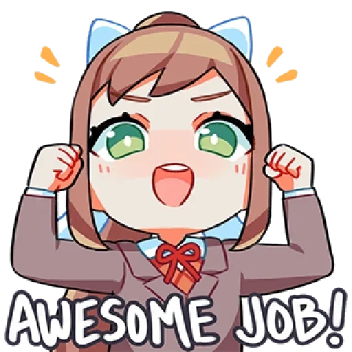 Doki Doki Literature Club! Telegram sticker pack