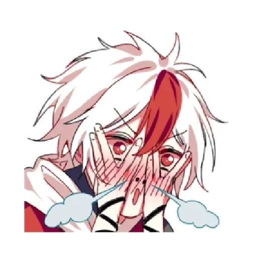 Expressive Boy sticker 17