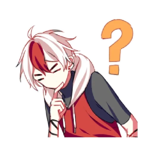 Expressive Boy sticker 21