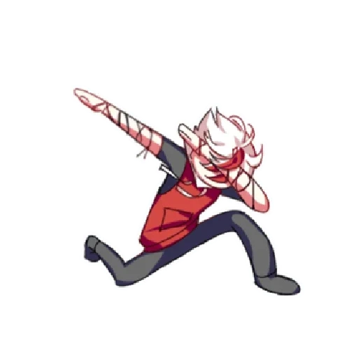 Expressive Boy sticker 23