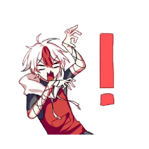 Expressive Boy sticker 26