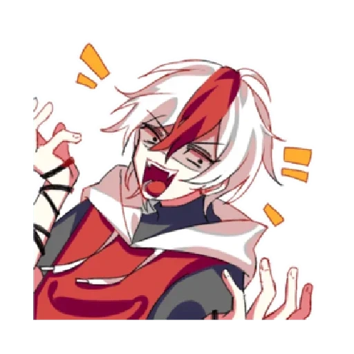 Expressive Boy sticker 31