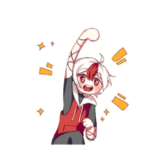 Expressive Boy sticker 37