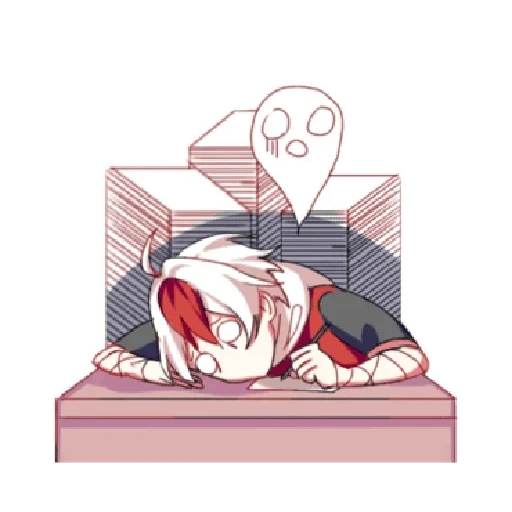 Expressive Boy sticker 39