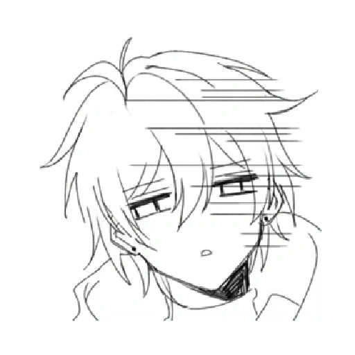 Expressive Boy sticker 5