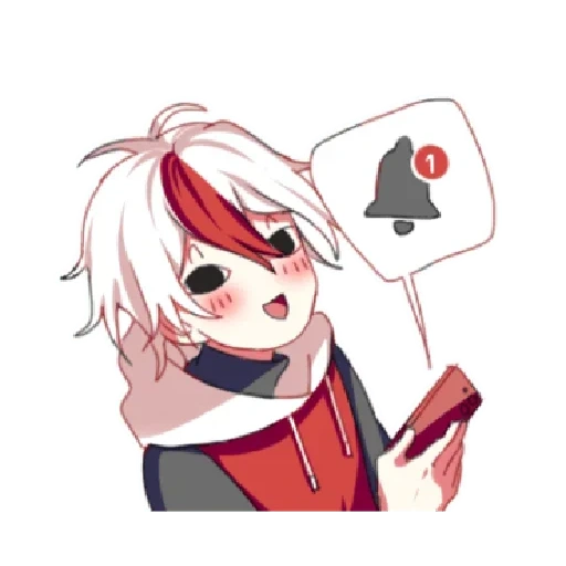 Expressive Boy sticker 6